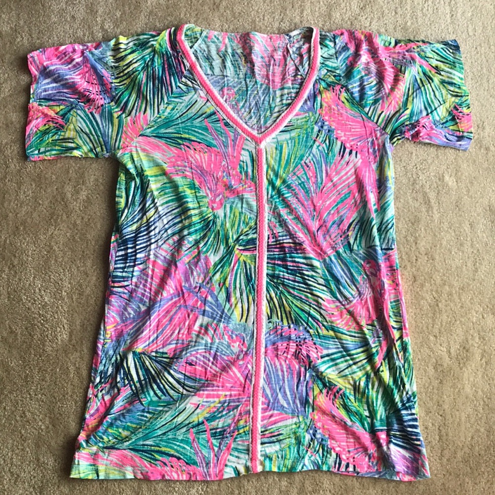 Lilly Pulitzer beach cover-up